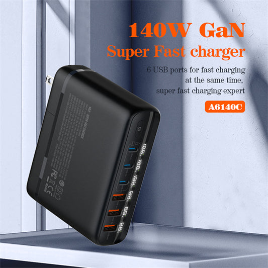140W GaN Super Fast Desktop Charger A6140C